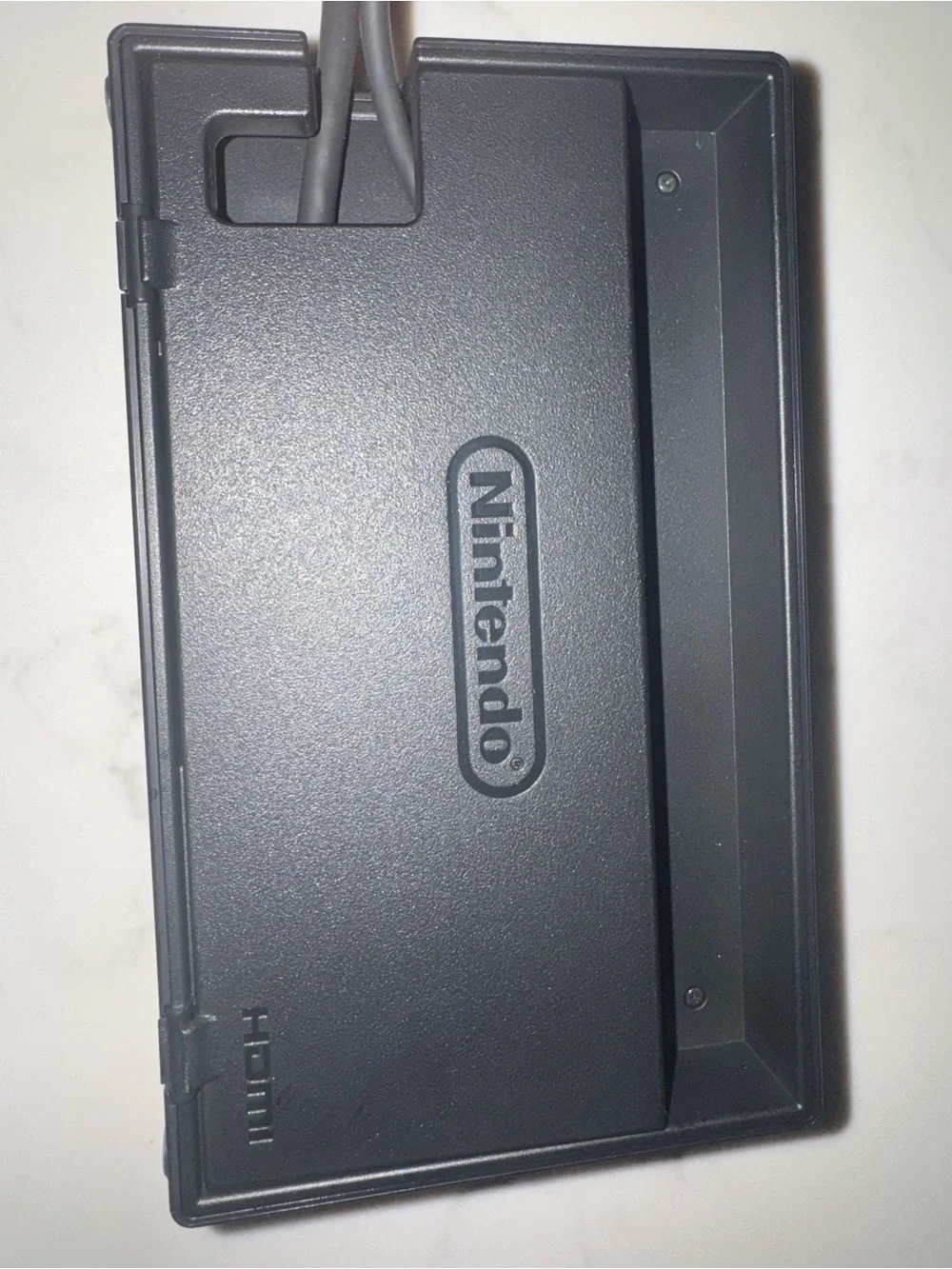 Nintendo Switch Console with Black Joy-Con Controllers and Accessories